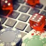keyboard and dices